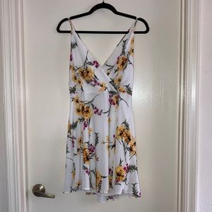 Express floral mini sundress
